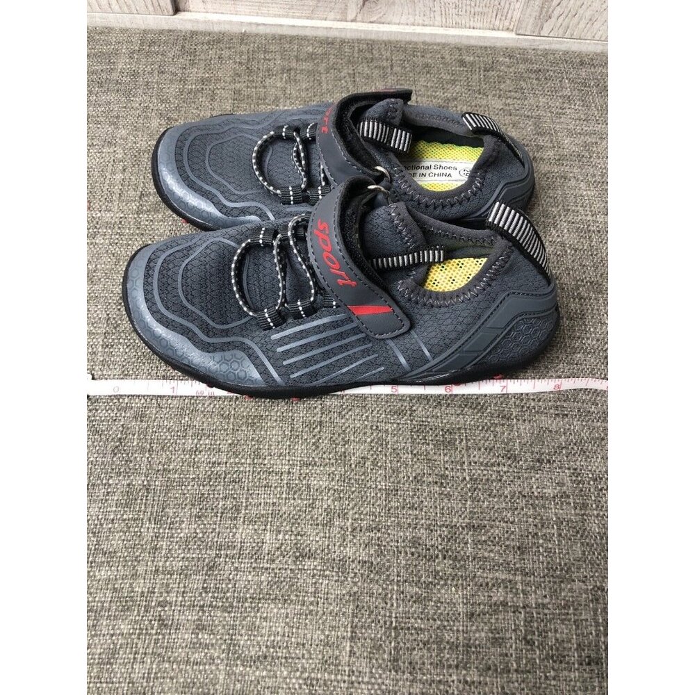 Sport Kids Boys Gray Red Shoes Sz 11.5 Aqua Water Beach Pool Summer Hiking Lake - Picture 8 of 8